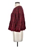 Madewell Red 3/4 Sleeve Blouse Size S - photo 5
