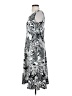 Unbranded Print Gray Casual Dress Size XS (estimated) - photo 5