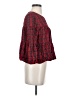 Madewell Red 3/4 Sleeve Blouse Size S - photo 4