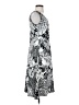 Unbranded Print Gray Casual Dress Size XS (estimated) - photo 4