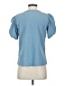 Vince Camuto Blue Short Sleeve Top Size S - photo 2