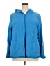 Cascade Blues 100% Polyester Blue Zip Up Hoodie Size 2X - photo 1