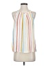 Papermoon 100% Polyester White Sleeveless Blouse Size M (estimated, petite) - photo 1