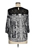 Lapis 100% Rayon Silver 3/4 Sleeve T-Shirt Size XL - photo 2