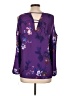 Peter Nygard Purple 3/4 Sleeve Blouse Size 12 - photo 2