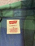 Levi's Plaid Green Long Sleeve Button-Down Shirt Size 2T - photo 3