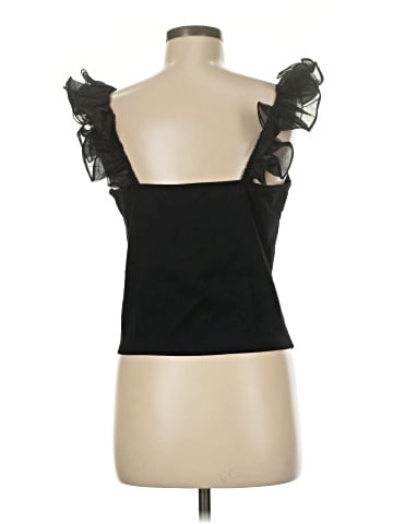 Flat White Sleeveless Top (view 2)