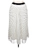 WD.NY 100% Polyester Polka Dots White Casual Skirt Size XL - photo 1