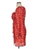 PrettyLittleThing 100% Polyester Red Cocktail Dress Size 14 - photo 5