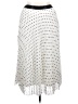 WD.NY 100% Polyester Polka Dots White Casual Skirt Size XL - photo 2