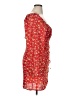PrettyLittleThing 100% Polyester Red Cocktail Dress Size 14 - photo 4