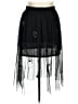 Bongo 100% Polyester Stars Black Casual Skirt Size XL - photo 1