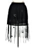 Bongo 100% Polyester Stars Black Casual Skirt Size XL - photo 2