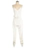 Amanda Uprichard 100% Polyester Solid Ivory Jumpsuit Size S - photo 1