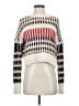 Maje Stripes White Ivory Pullover Sweater Size Sm (1) - photo 1
