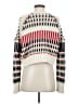 Maje Stripes White Ivory Pullover Sweater Size Sm (1) - photo 2