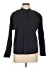 Studio 12 Blue Black Long Sleeve Blouse Size L - photo 1