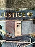 Justice Solid Blue Jeans Size 10 - photo 3