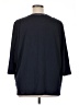 Onque Casuals Blue 3/4 Sleeve Top Size 1X (estimated) - photo 2