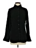 Primark 100% Polyester Black Long Sleeve Polo Size S - photo 1