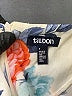Tildon Floral Ivory Long Sleeve Blouse Size M - photo 7