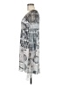 Komarov 100% Polyester Silver Casual Dress Size M - photo 5