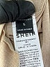 Shein 100% Polyester Solid Tan Casual Dress Size L - photo 7