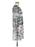 Komarov 100% Polyester Silver Casual Dress Size M - photo 4