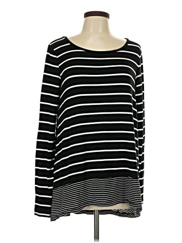 Isaac Mizrahi Long Sleeve T-Shirt (view 1)