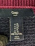 Gap Outlet Stripes Burgundy Pullover Sweater Size XL - photo 7