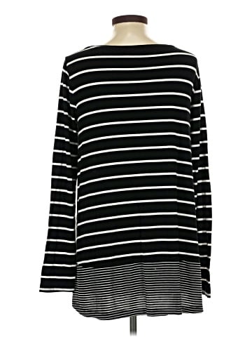 Isaac Mizrahi Long Sleeve T-Shirt (view 2)