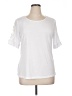 Carolyn Taylor White Short Sleeve Top Size XL - photo 1
