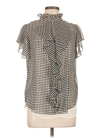 Lauren by Ralph Lauren Short Sleeve Blouse (view 1)