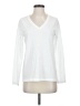 Fresh Clean Threads White Long Sleeve Top Size S - photo 1