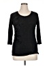 Forever Black 3/4 Sleeve Top Size 1X - photo 1