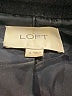 Ann Taylor LOFT 100% Cotton Black Coat Size 4 - photo 6