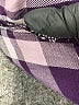 Cato Plaid Purple 3/4 Sleeve Button-Down Shirt Size 28w - photo 8