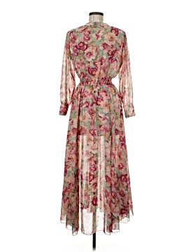 open lace back dress Kate and Lily Long Sleeve Yellow Floral Dress  RefindStyle