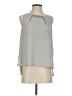 41Hawthorn 100% Polyester Gray Sleeveless Blouse Size S - photo 1