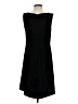 George Solid Black Cocktail Dress Size 4 - photo 2