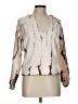 Olivaceous Tie-dye Ivory Cardigan Size L - photo 1