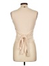 Shein Tan Sleeveless T-Shirt Size L - photo 2