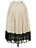 XXI 100% Polyester Solid Ivory Formal Skirt Size XS - photo 2