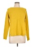 Charming Charlie 100% Acrylic Solid Yellow Pullover Sweater Size L - photo 1