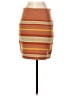Toad & Co 100% Wool Stripes Orange Tan Wool Skirt Size S - photo 2
