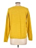 Charming Charlie 100% Acrylic Solid Yellow Pullover Sweater Size L - photo 2