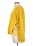 Charming Charlie 100% Acrylic Solid Yellow Pullover Sweater Size L - photo 5