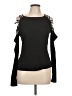 Unbranded 100% Polyester Black Long Sleeve Top Size L - photo 1