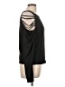 Unbranded 100% Polyester Black Long Sleeve Top Size L - photo 4