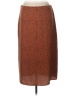 Nine West 100% Polyester Animal Print Brown Casual Skirt Size L - photo 2